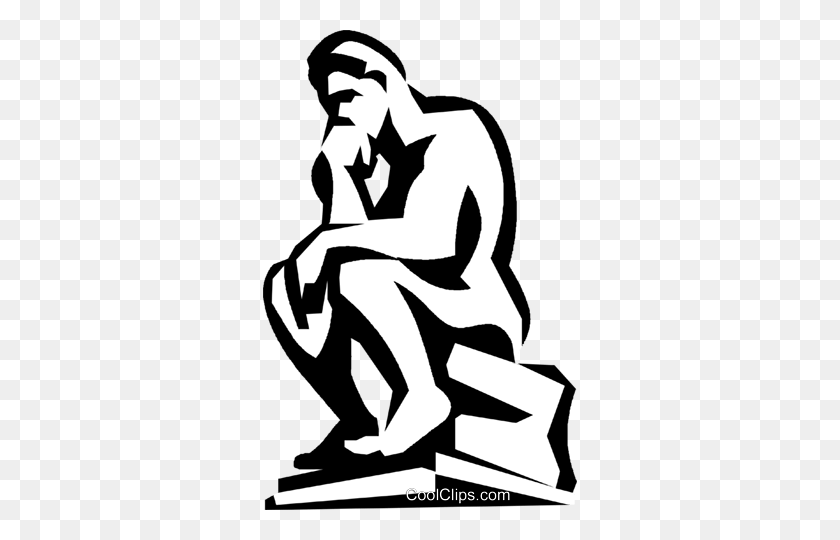 314x480 Thinker Clip Art Collection Of Free Guessed Clipart Man Thinker - Cool Basketball Clipart
