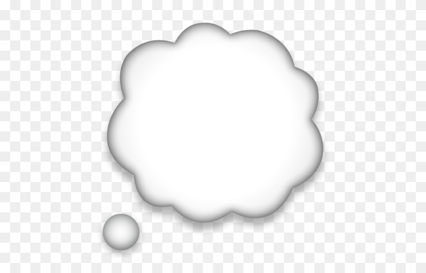 480x480 Thinking Cloud Clipart Free Clipart - Thinking Cloud Clipart