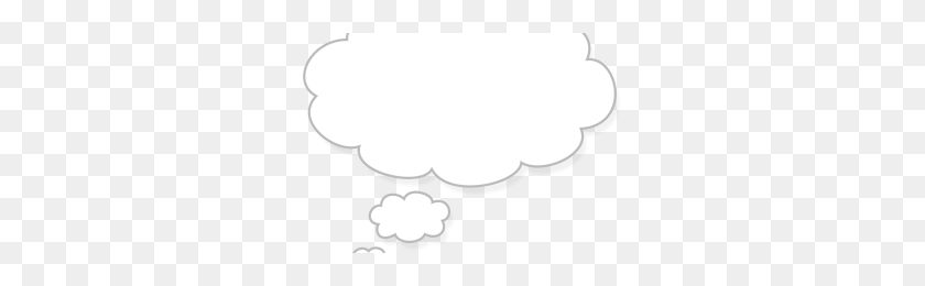 300x200 Thinking Cloud Png Png Image - Thinking Cloud PNG