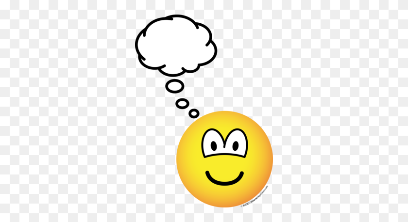 284x398 Thinking Emoticon Emoji Emoticon, Smiley - Thinking Emoji PNG