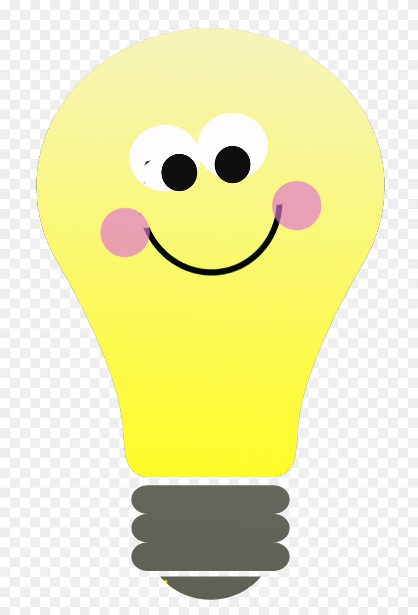 768x1176 Thinking Light Bulb Clip Art Free Clipart Images - Writing Kids Clipart