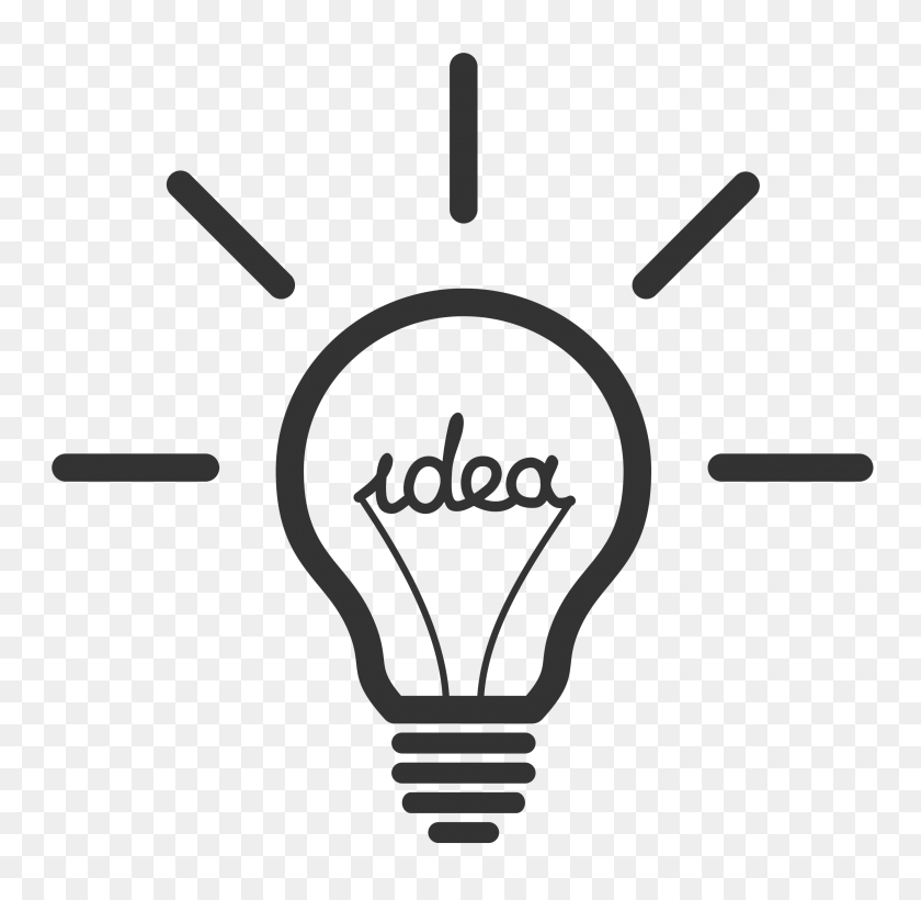 2764x2696 Bombilla De Luz De Pensamiento Clipart Lamps Ideas Clipart X - Light Bulb Idea Clipart
