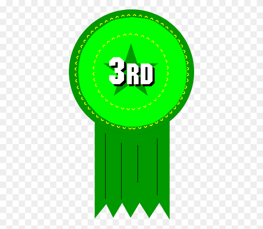400x671 Third Cliparts - 1st Place Clipart