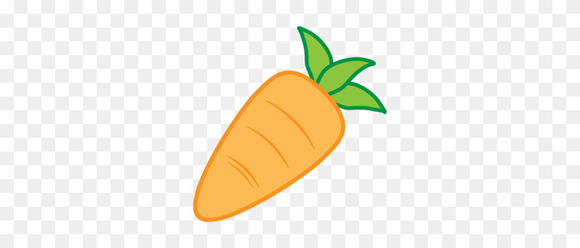 300x300 Это Жирная Морковь Картинки - Вегетарианский Клипарт