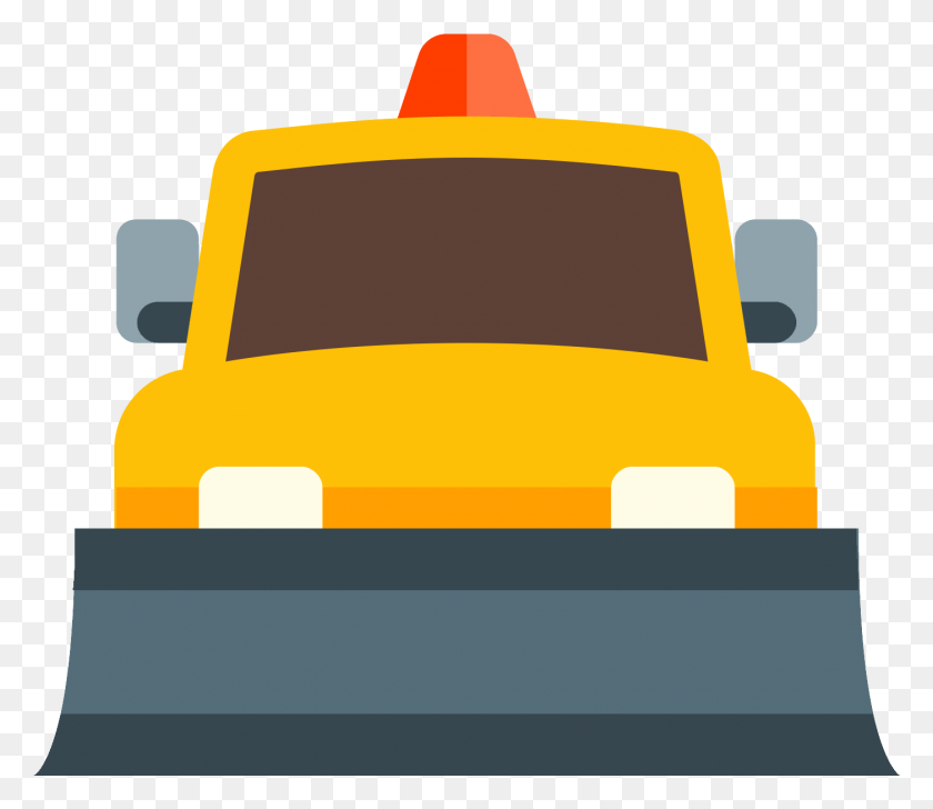 1401x1201 This Icon Depicts A Snow Plow Truck - Snow Plow Clip Art
