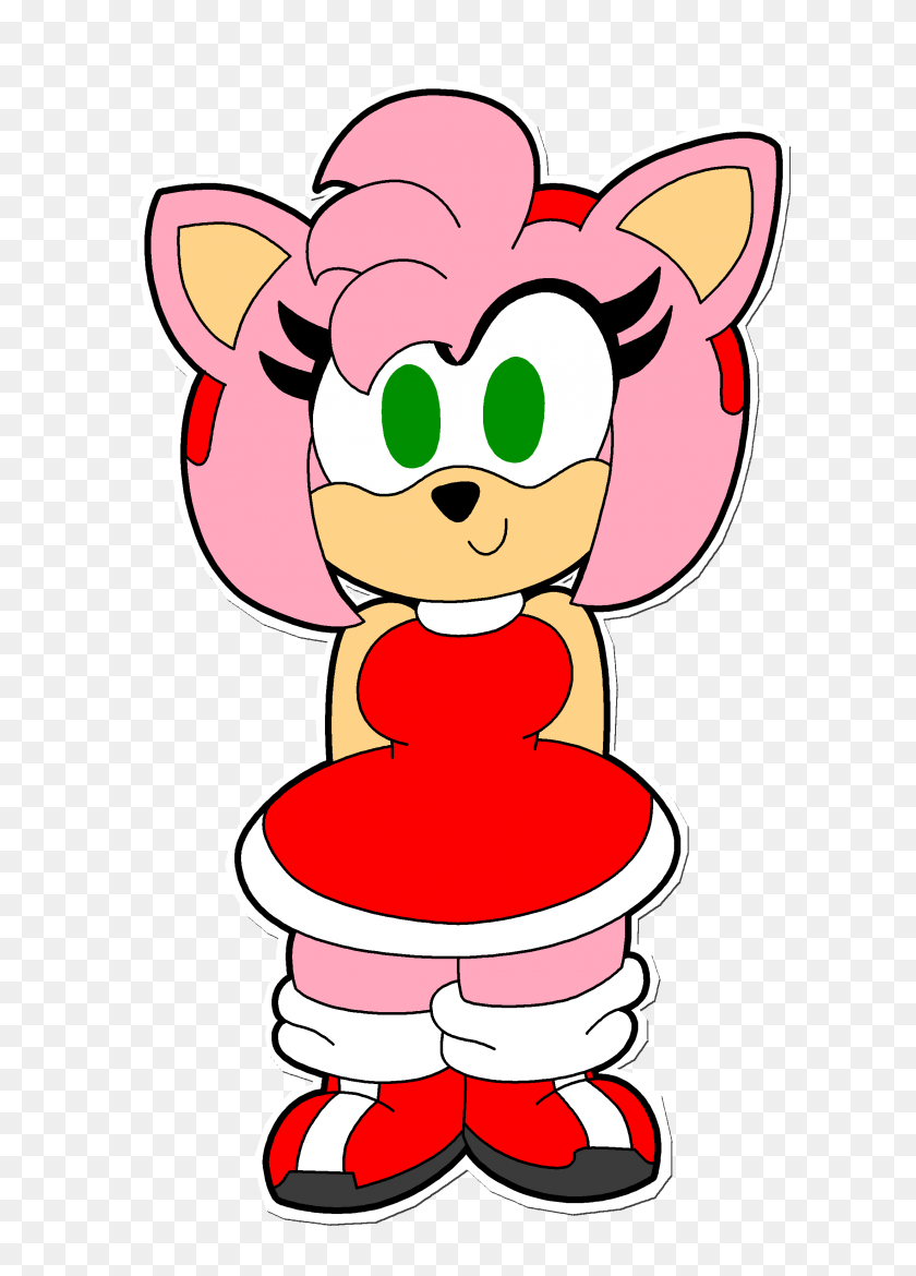 2200x3132 This Is My Most Recent Amy Rose Fan Art What Do Ya Think - Amy Rose PNG