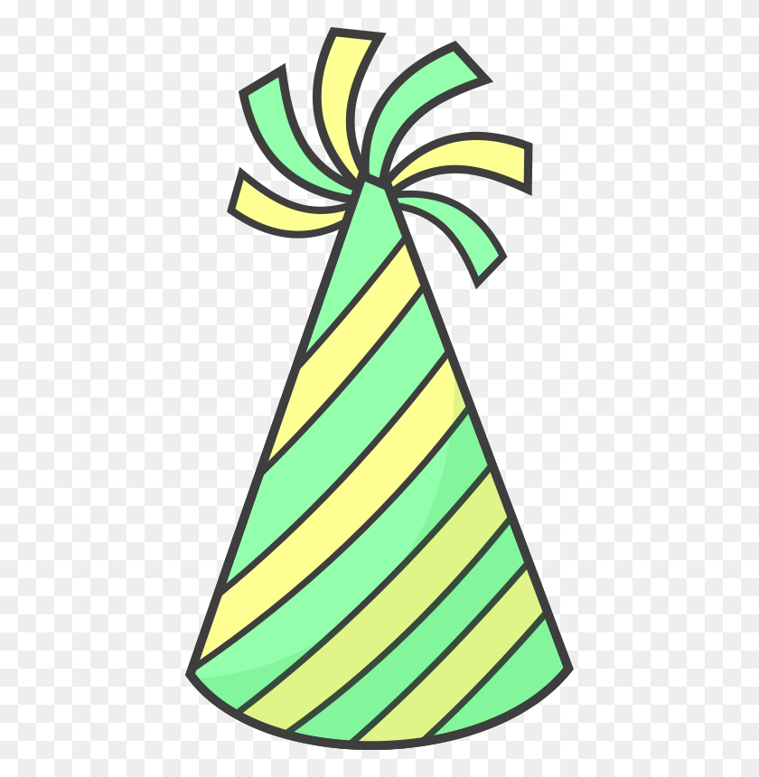430x800 This Party Hat Clip Art - Party Clipart