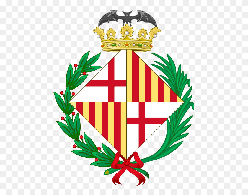 490x600 This Serious Life More Than A Crest The Meaning Of The Badge - Barcelona Logo PNG