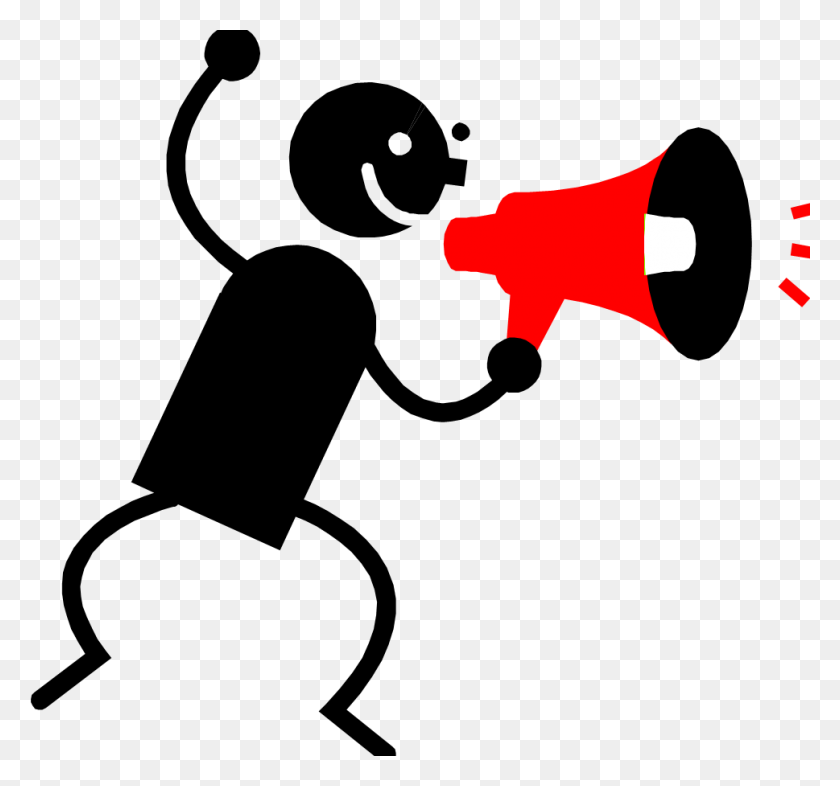 969x903 This Week's News Flash Rotary Club Of Old Town - Megaphone Clipart