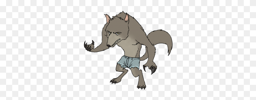 300x270 This Werewolf Clip Art Is - Werewolf Clipart