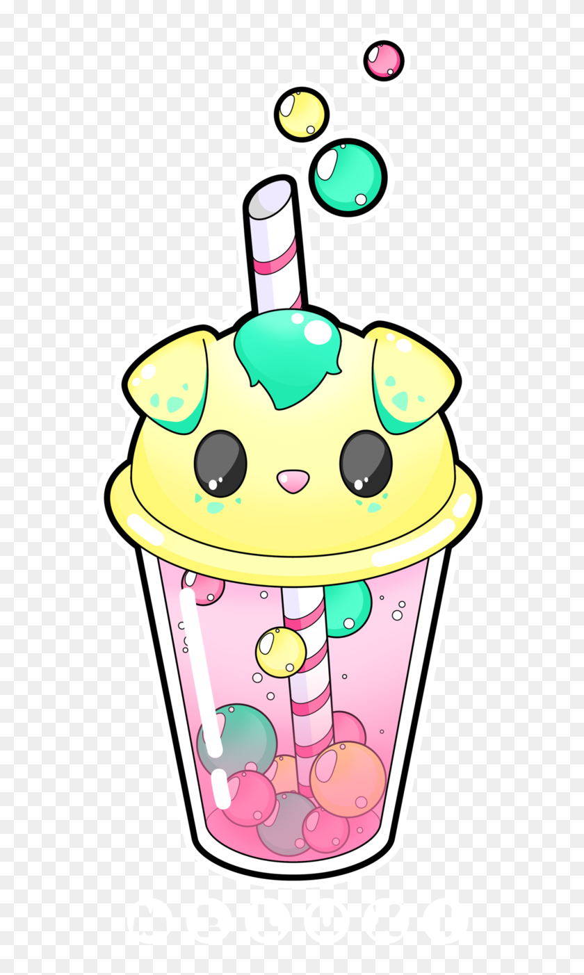 595x1343 This Will Certainly Became A Tshirt Design, I Just Have To Change - Bubble Tea Clipart