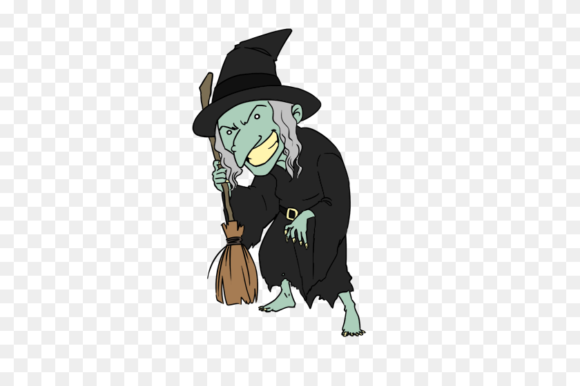 500x500 This Witch Clip Art Done - Witch Clipart
