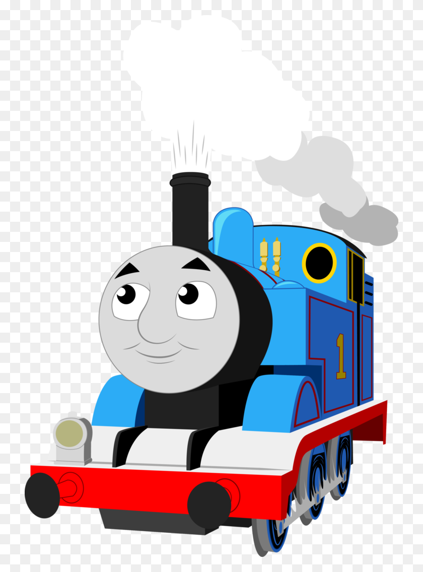 742x1075 Thomas Exploring - Thomas The Train PNG