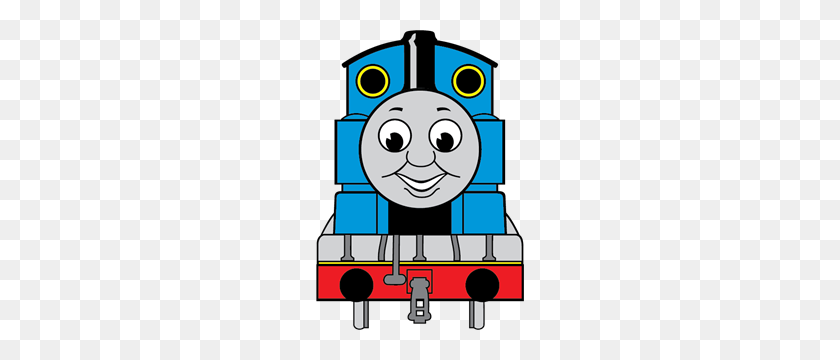 208x300 Thomas The Tank Engine Logo Vector - Thomas The Train PNG