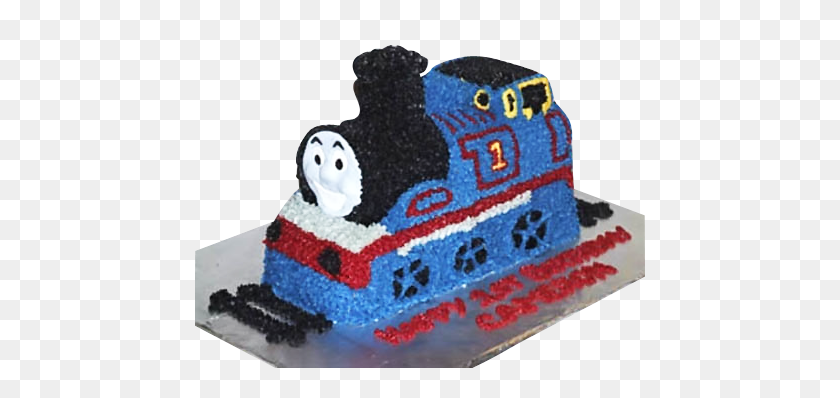 450x338 Thomas Train Cake - Thomas The Tank Engine PNG