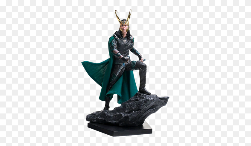 300x429 Thor Battle Diaorama Loki Statue - Thor Ragnarok PNG