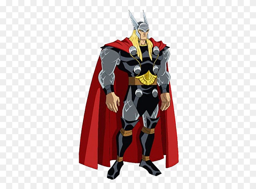 333x560 Thor Clipart - Avengers PNG