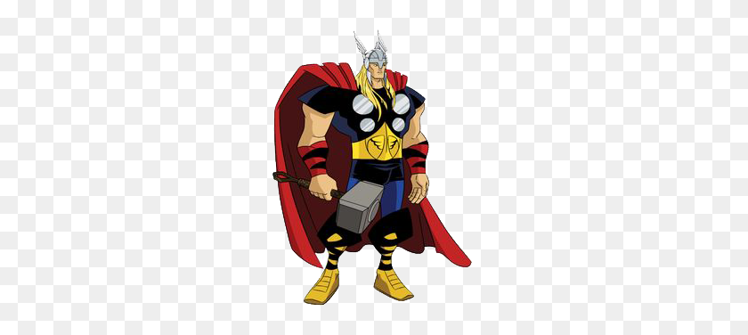 236x316 Thor Marvel Clipart Png - Thor Logo Png
