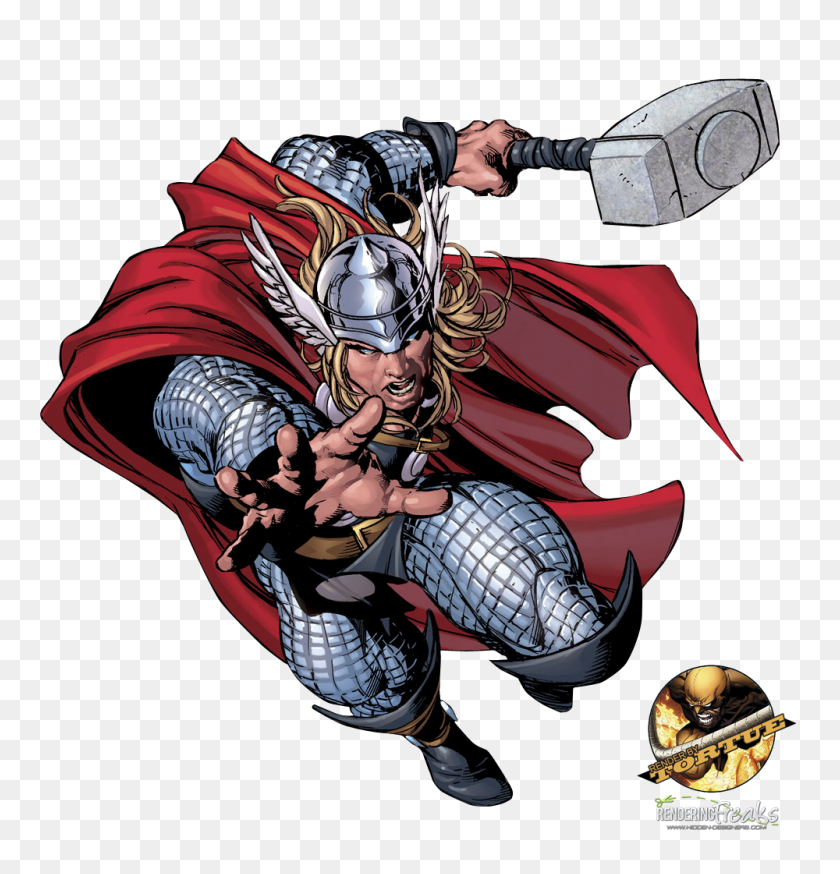 1000x1044 Thor Png Pic - Thor Png