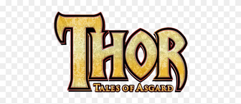 800x310 Thor Tales Of Asgard Película Fanart Fanart Tv - Logotipo De Thor Png