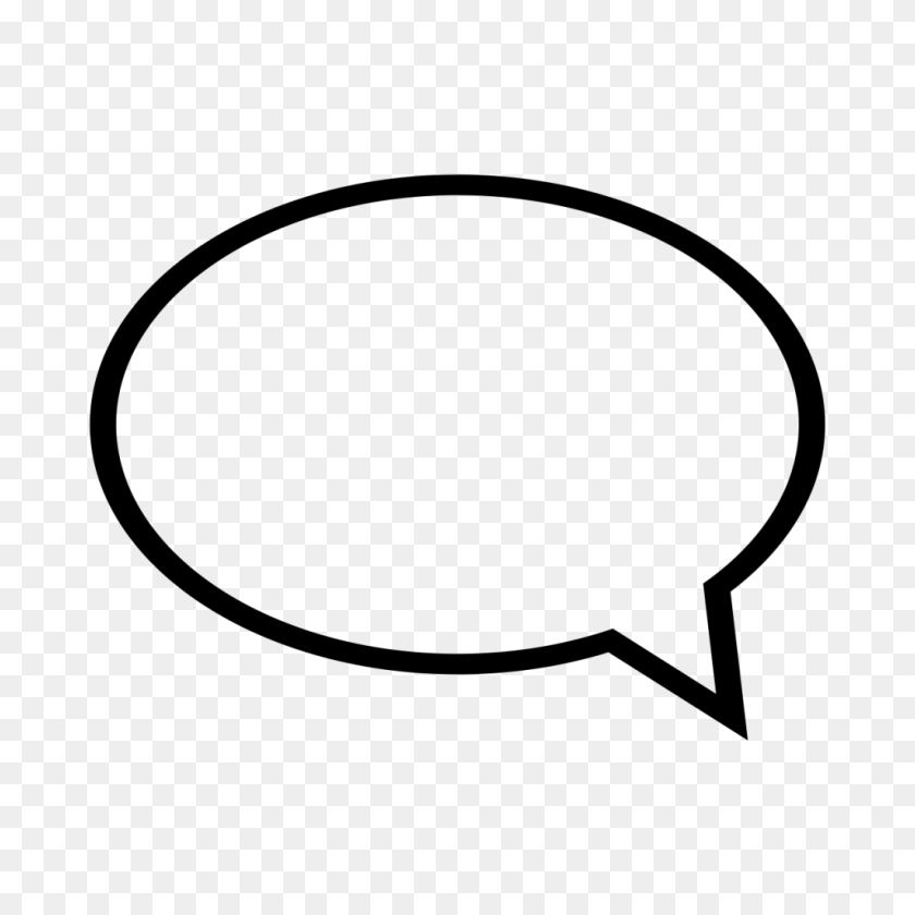 1024x1024 Thought Bubble Chat Noun - Thought Bubble PNG