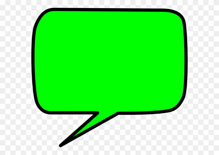600x537 Thought Bubble Green Speech Bubble Clip Art - Thought Clipart