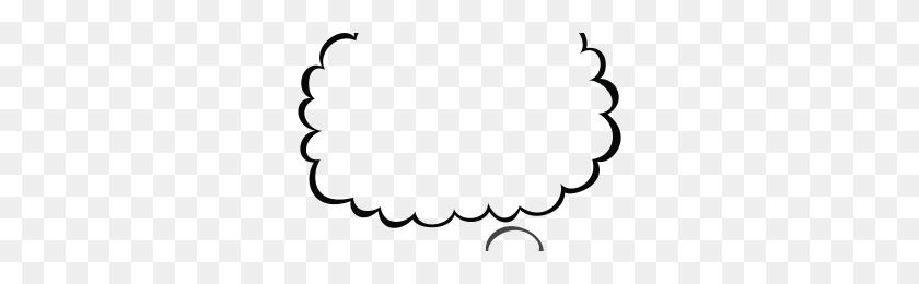 300x200 Thought Cloud Png Png Image - Thought Cloud PNG