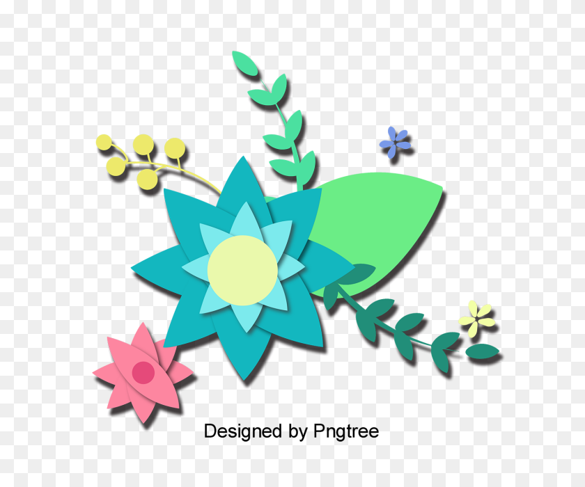 640x640 Three Dimensional Aesthetic Geometry Hollow Flower, Geometry - Aesthetic PNG