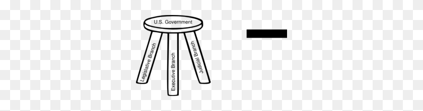 300x162 Three Legged Stool Of Government Clip Art - Executive Branch Clipart