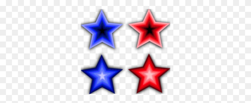 300x287 Three Stars Png, Clip Art For Web - Stars In The Sky Clipart