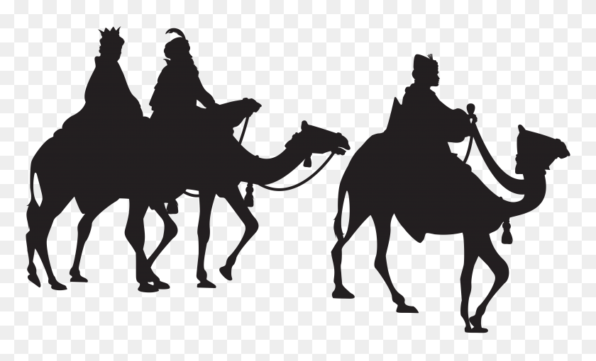 8000x4617 Imágenes Prediseñadas De Los Reyes Magos Negro - Imágenes Prediseñadas De Los Reyes Magos