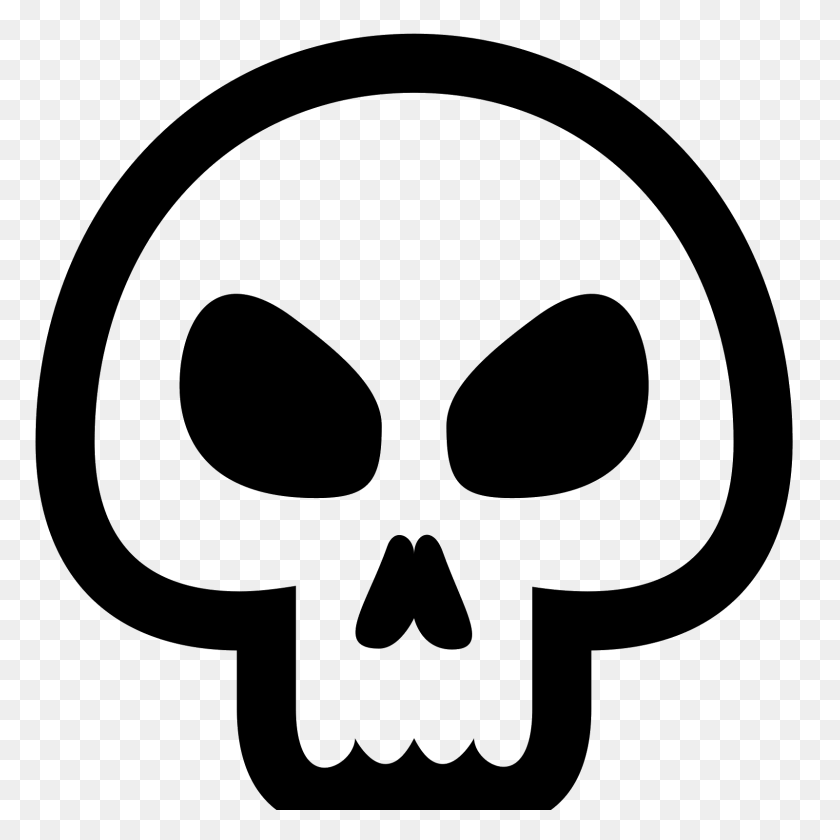 1600x1600 Thriller Icon - Skull Vector PNG