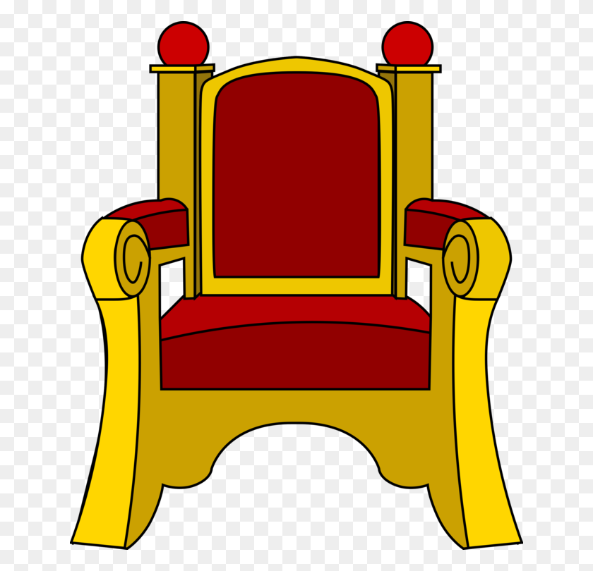 642x750 Тронный Зал Монарх Лев Трон Королевской Семьи - Номер Клипарт