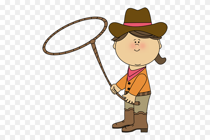 500x500 Throwing Lasso Cliparts - Cowboy Rope Clipart