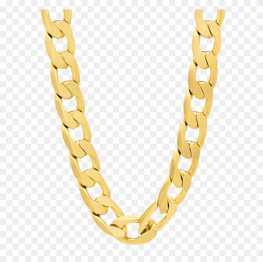 1000x1000 Thug Life Real Gold Chain Transparent Png - Silver Chain PNG