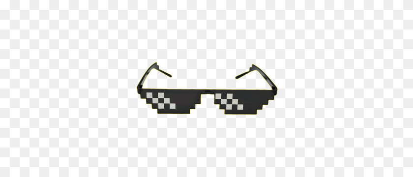300x300 Thug Life Sunglasses Gamingshift - Mlg Sunglasses PNG