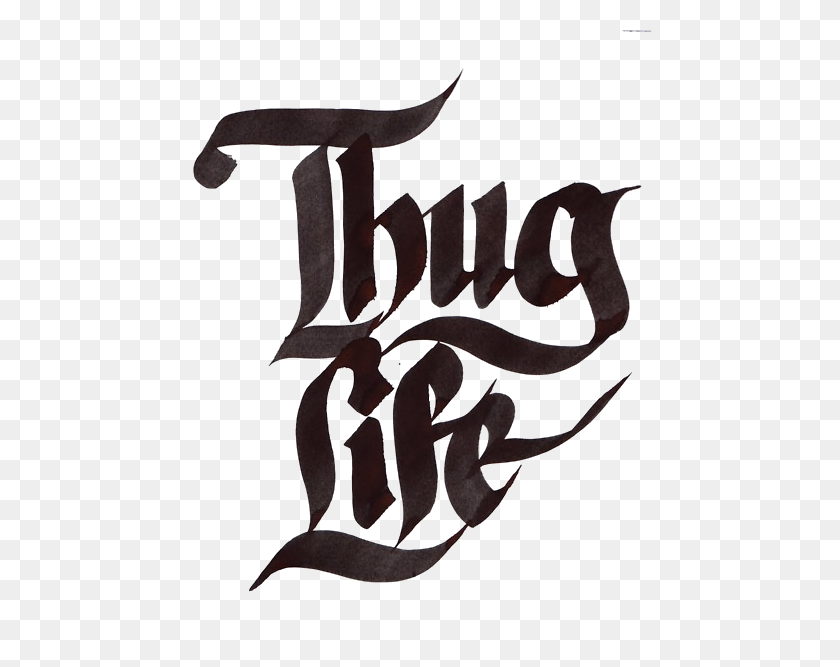 500x607 Thug Life Transparent Png Pictures - Deal With It PNG