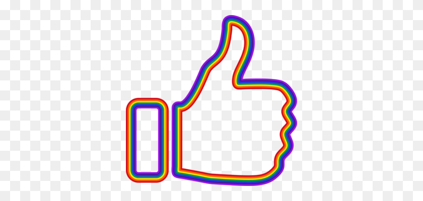 340x340 Thumb Signal Computer Icons Gesture - Thumbs Up Clipart