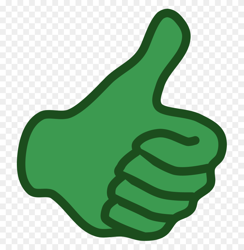 724x800 Thumb Up Clipart - Clipart Smiley Face Thumbs Up