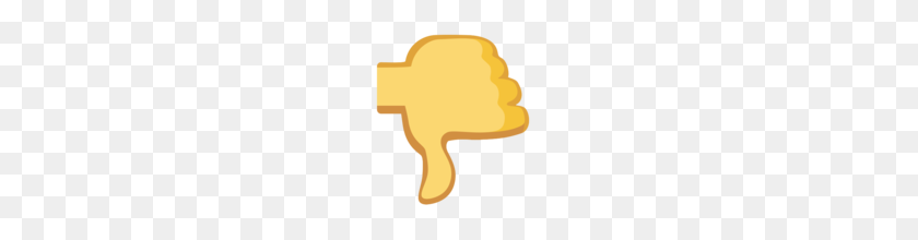 160x160 Thumbs Down Emoji On Facebook - Thumbs Down Emoji PNG