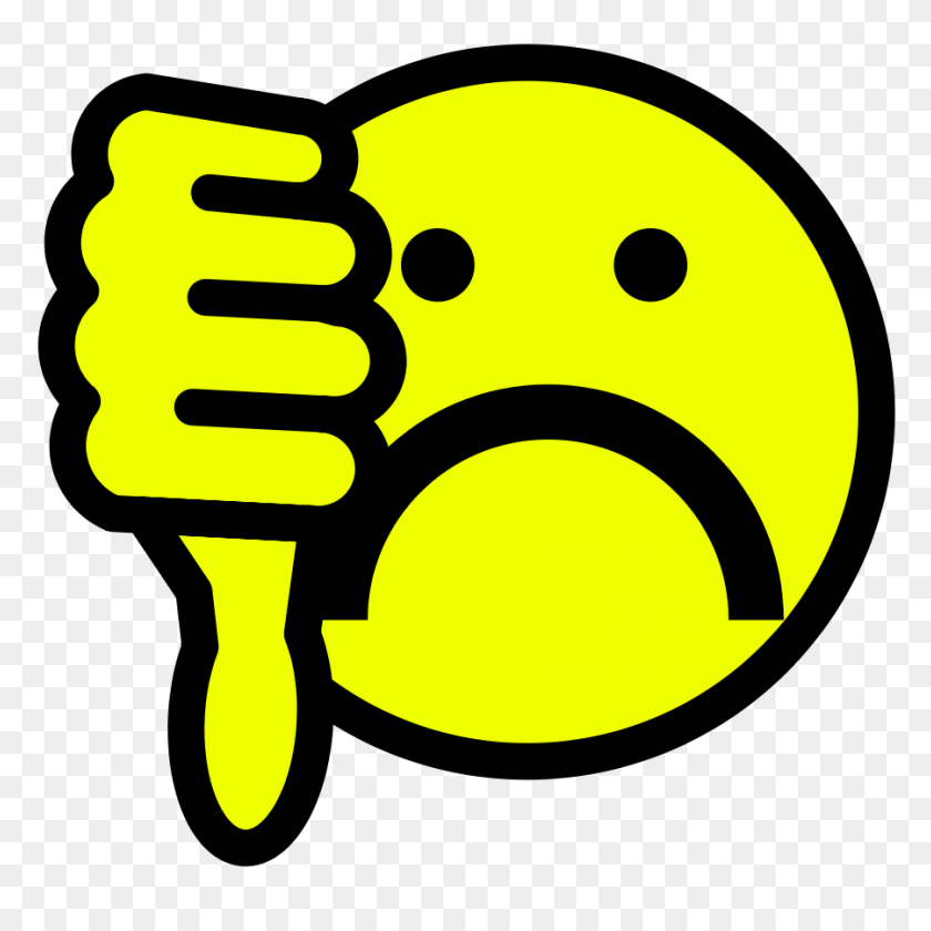 900x900 Thumbs Down Smiley Cliparts Descargar - Thumbs Up Clipart Png