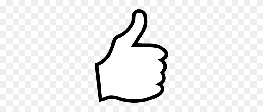 234x298 Thumbs Up Clipart - Facebook Thumbs Up Png