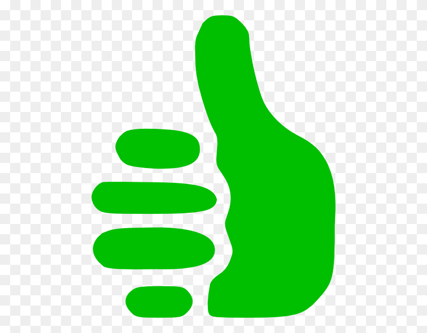 480x594 Thumbs Up Clipart - Facebook Thumbs Up Png