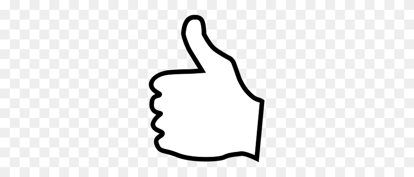 235x300 Thumbs Up Clipart Animated - Thumbs Up Clipart Black And White