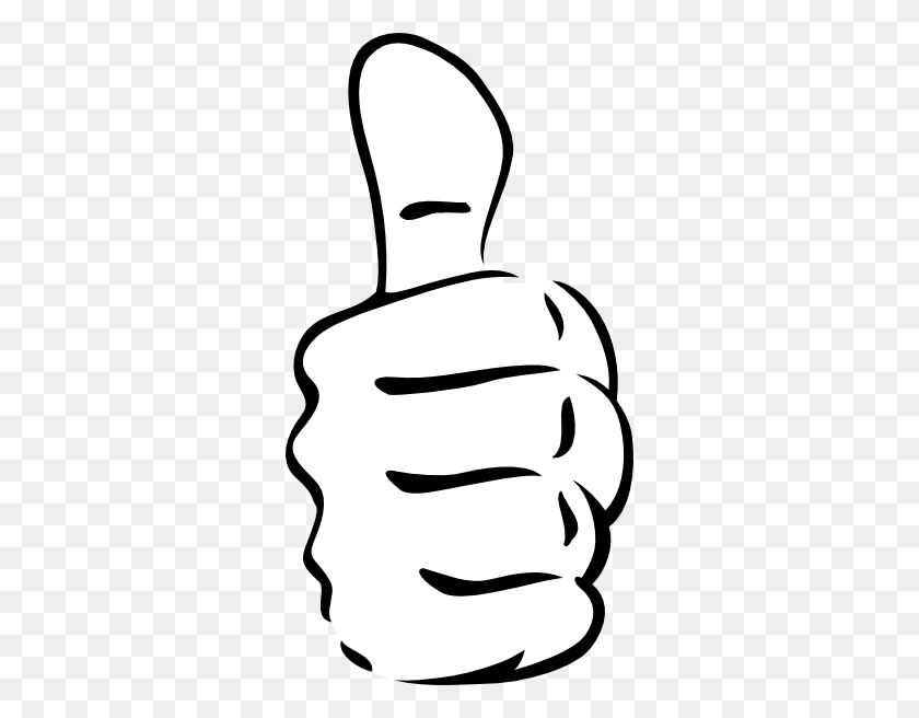 318x596 Thumbs Up Clipart Clipart - Mano Clipart