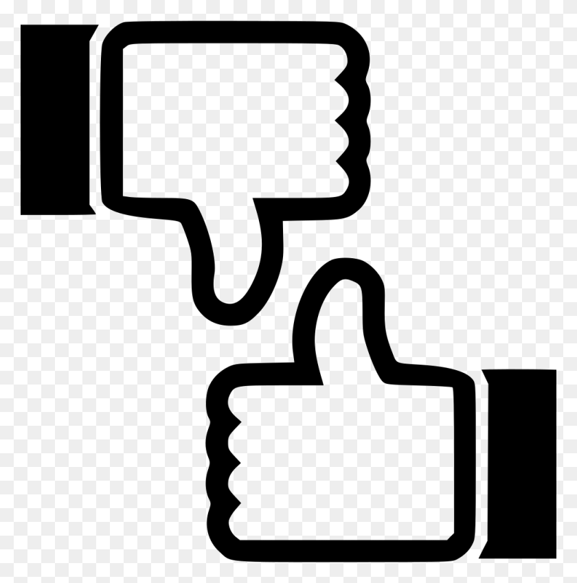 980x992 Thumbs Up Down Png Icon Free Download - Thumbs Up Icon PNG