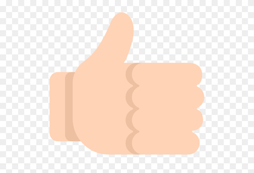 512x512 Thumbs Up Emoji Like - Thumbs Up Emoji Png