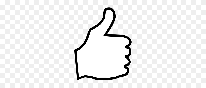 235x300 Thumbs Up Free Clipart - Thumbs Up And Down Clipart