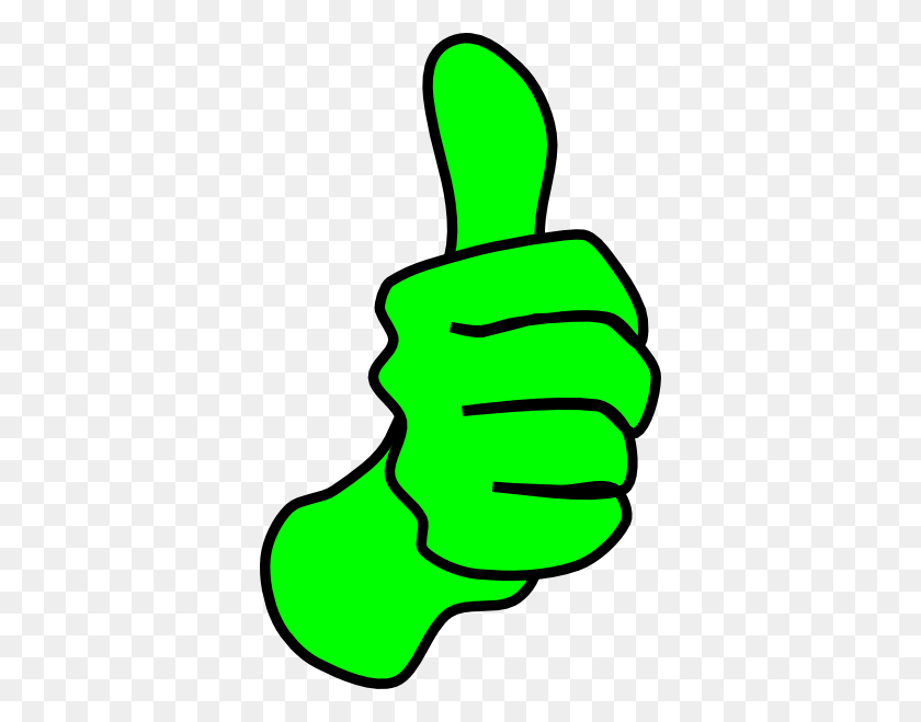 366x599 Thumbs Up Green Sand Png Clip Arts For Web - Green Thumb Clipart