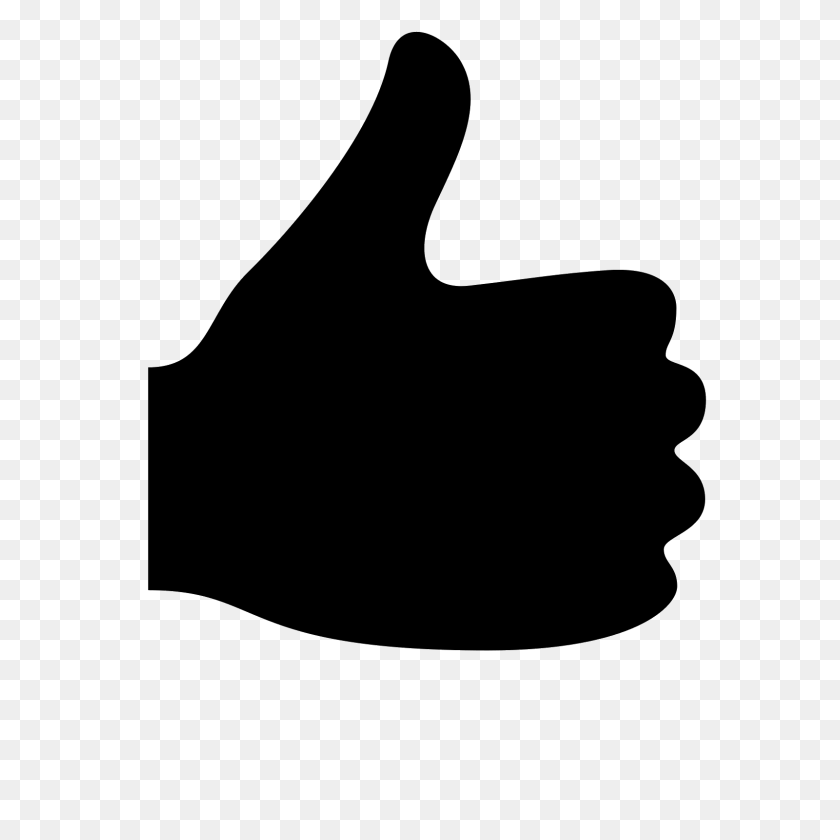1600x1600 Thumbs Up Icon - Ok Sign Emoji PNG